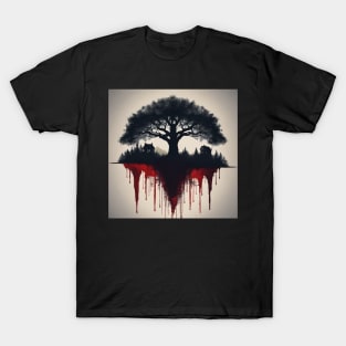 halloween tree design T-Shirt